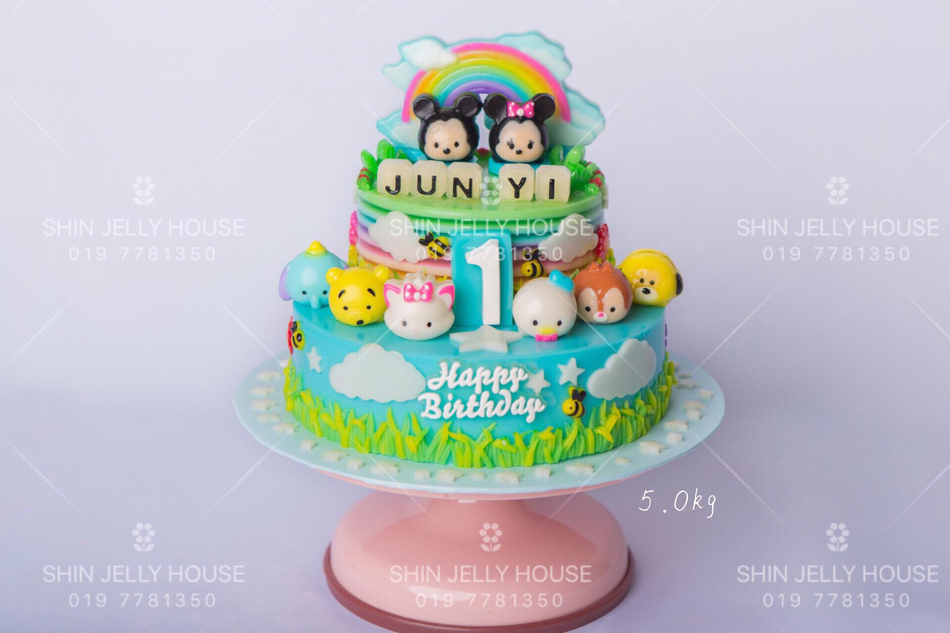 Tsum Tsum Jelly Cake 2