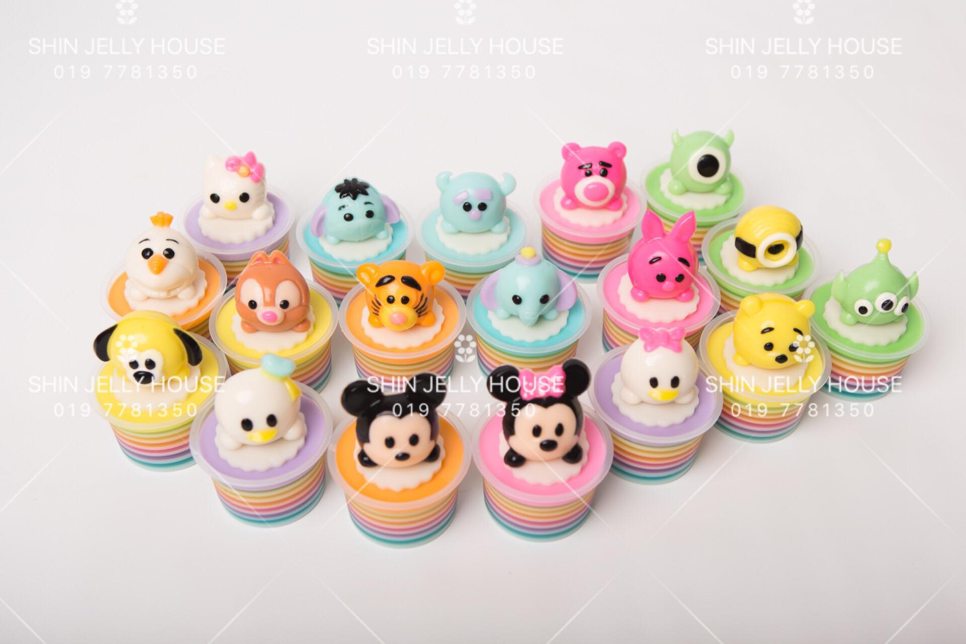 Tsum Tsum Team Jelly Cup Cake 3