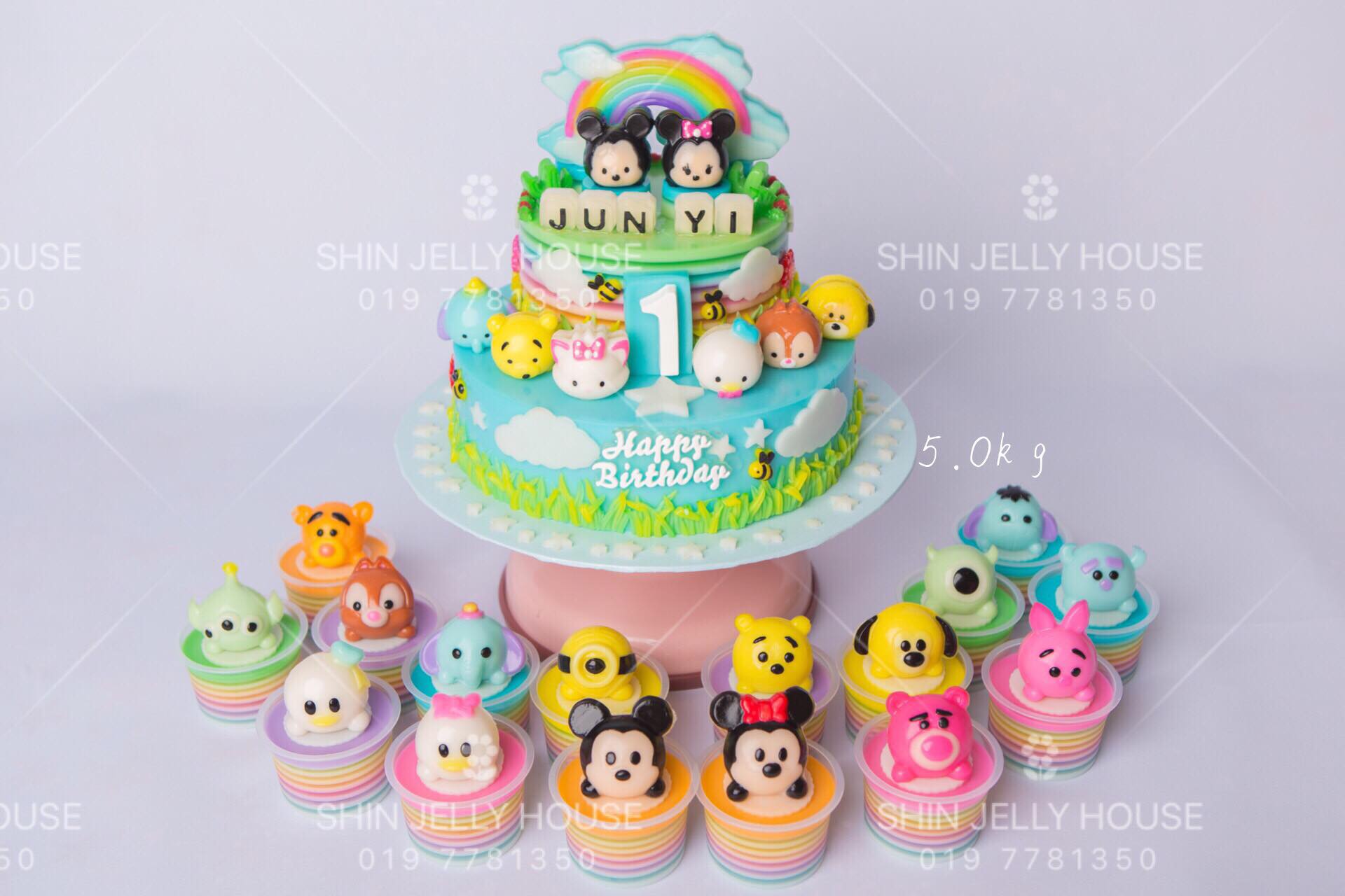 【C012】 松松燕菜蛋糕  "Tsum Tsum Jelly Cake"